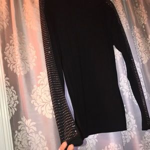 Long sleeve fitted top